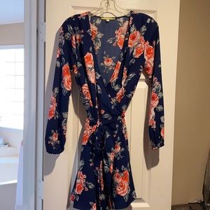 Gianni Bini Floral Wrap Dress